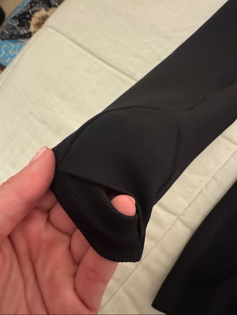 Disney x Lululemon Black Top with Red Logo Detail - Picture 3 of 6